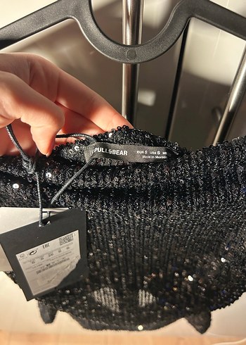 pull&bear pullu straplez - Görsel 3