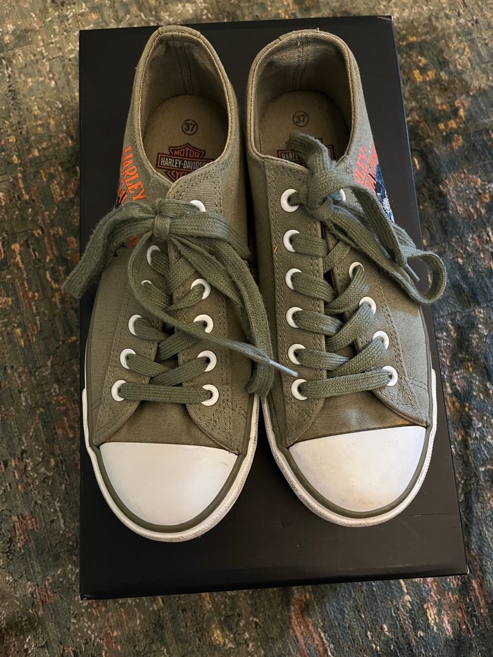 Harley Davidson converse Ayakkabı - Görsel 2