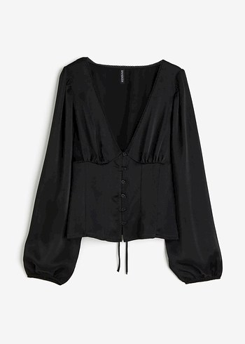 H&M H&M saten gömlek