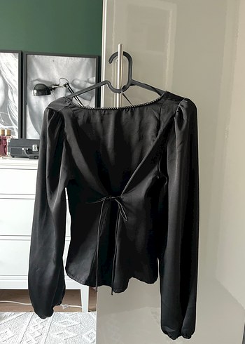 xs Beden H&M saten gömlek