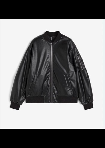 H&M oversize deri ceket