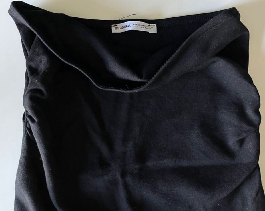 bershka straplez bluz - Görsel 2