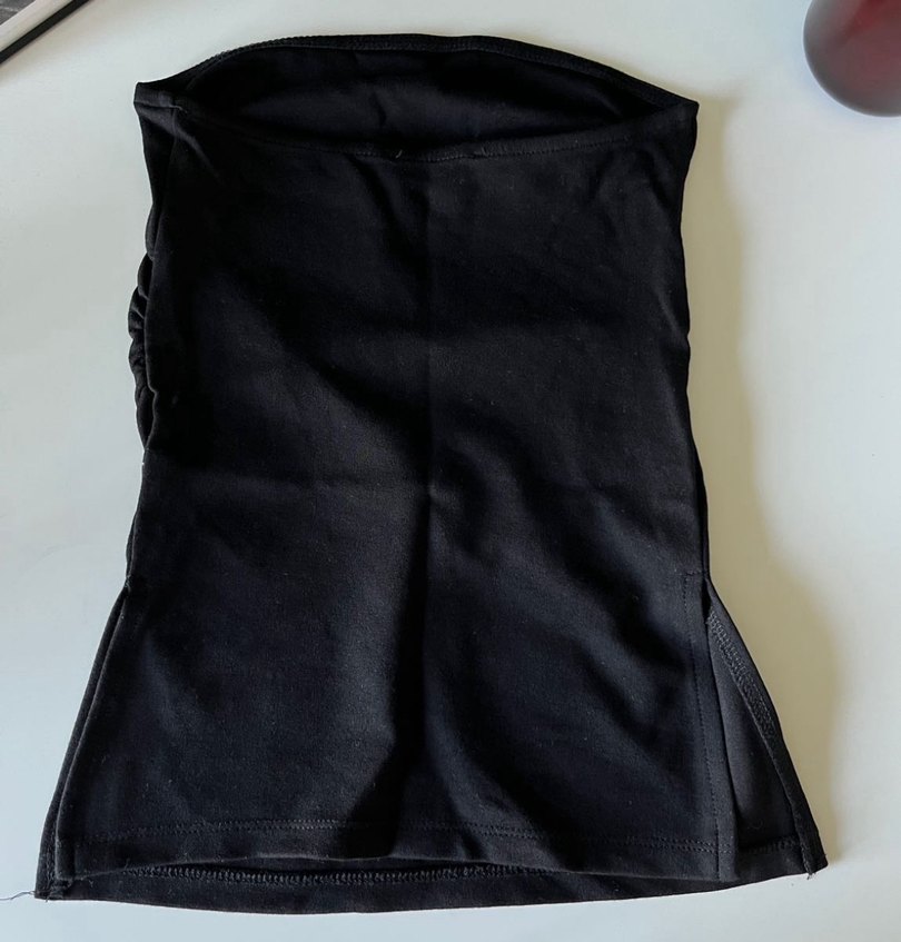 bershka straplez bluz - Görsel 3