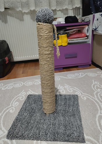 Gri Kedi Tırmalama Direği