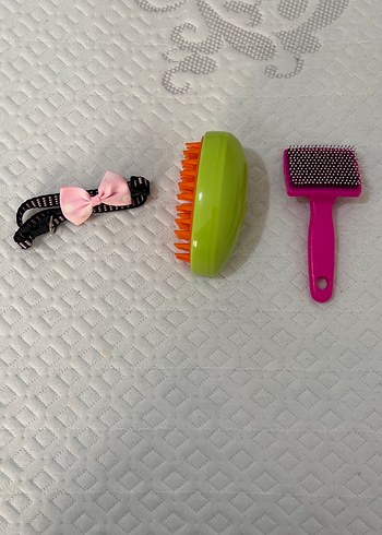 Renkli Pembe Kedi Aksesuar Seti
