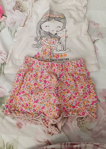 9-12 aylik kiz bebek kiyafetleri toplu - Görsel 2