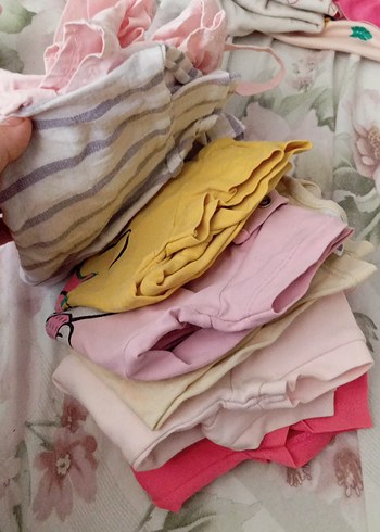 9-12 aylik kiz bebek kiyafetleri toplu - Görsel 7