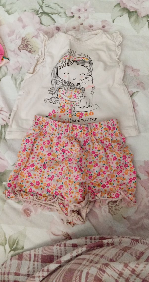 9-12 aylik kiz bebek kiyafetleri toplu - Görsel 2