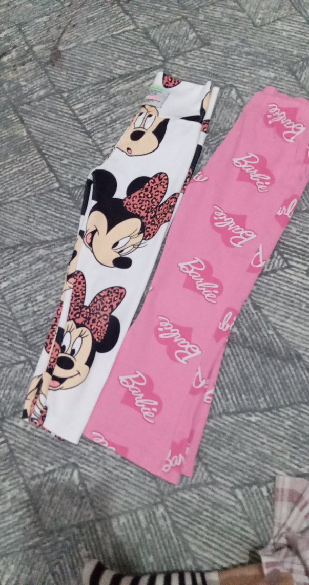 Kız Çocuk Baskılı tayt - Görsel 4