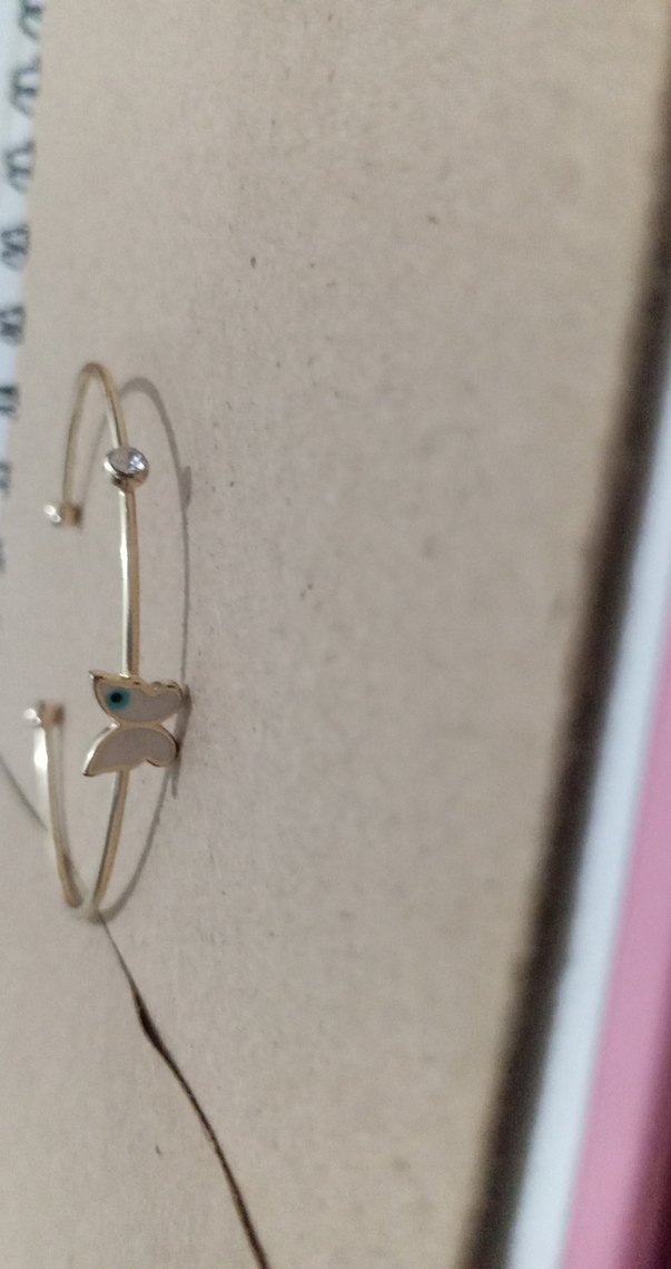 Minimalist Kelebek Figürlü Bileklik - Görsel 4