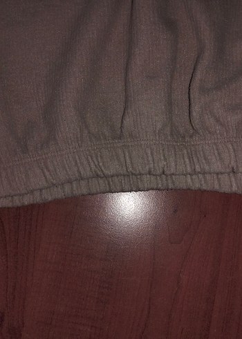 Gri Kadın Sweatshirt, Yuvarlak Yaka, Uzun Kollu - Görsel 3