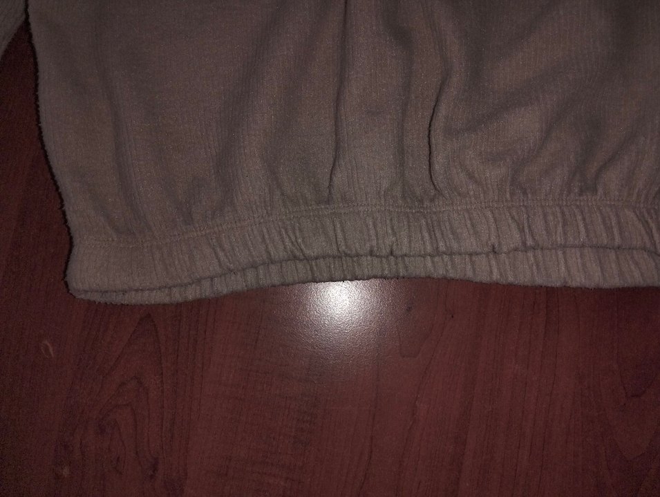 Gri Kadın Sweatshirt, Yuvarlak Yaka, Uzun Kollu - Görsel 3