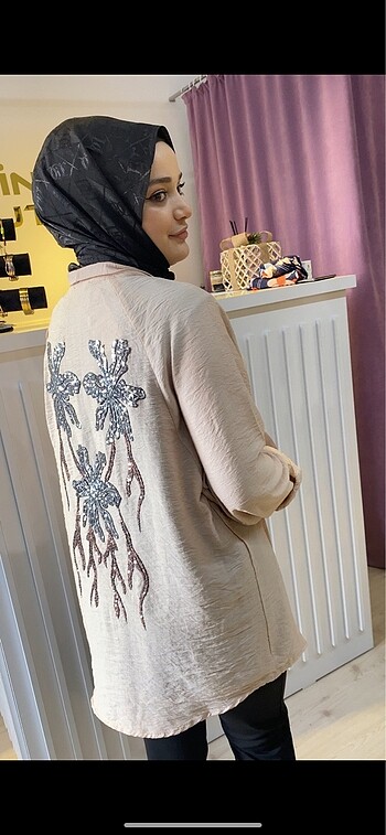 Bej Kimono üst