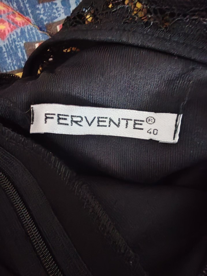 Dantelli V Yaka Siyah Midi Gotik Elbise - Görsel 5