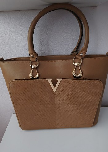 Açık Kahve Tokalı Kadın Çanta - Görsel 3