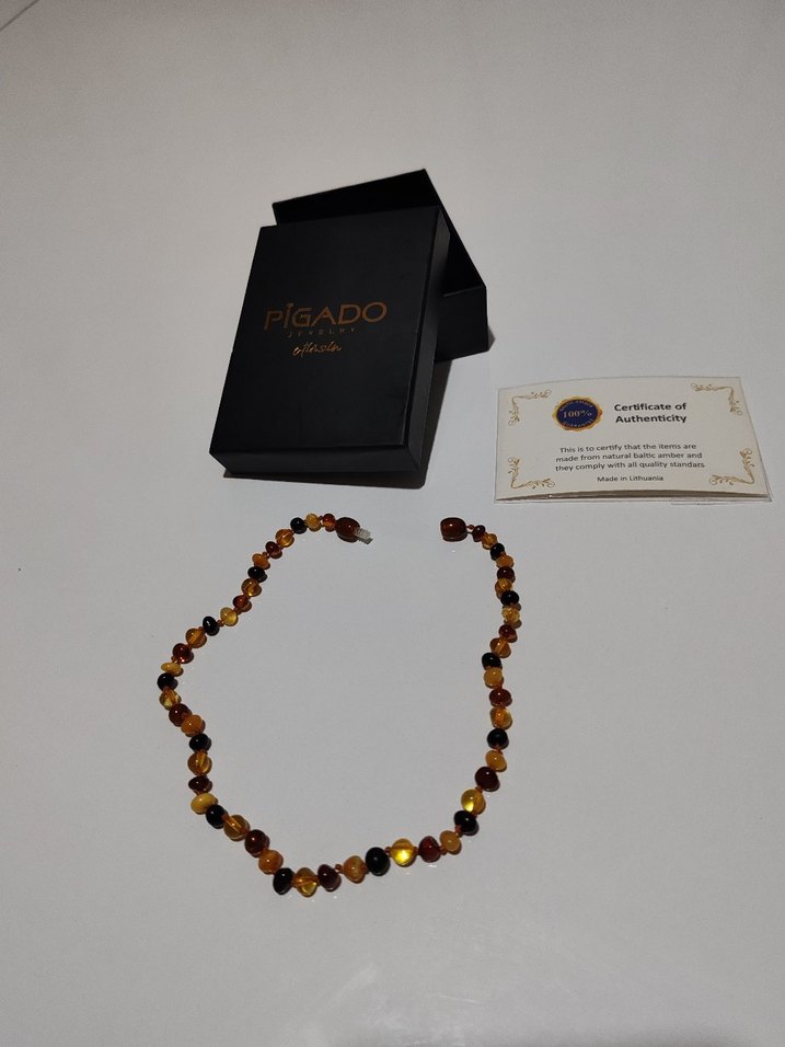 Bebek Kehribar  Kolye - Görsel 2