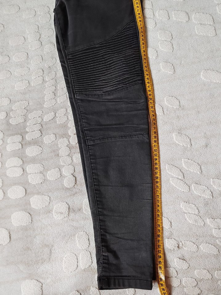 Antrasit  Likralı Pantolon - Görsel 4