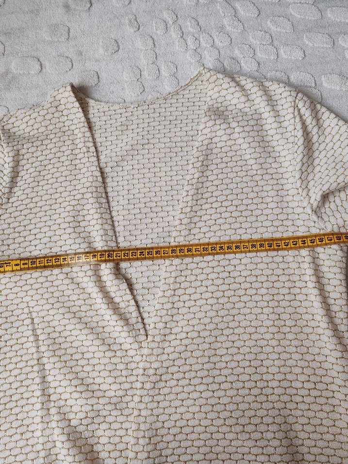 Kadın Krem Rengi Fakir Kol Hırka - Görsel 4