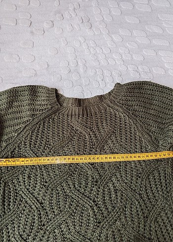 Haki Triko Kazak - Görsel 3