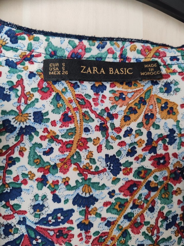 Zara Desenli  Kadın Gömlek - Görsel 3