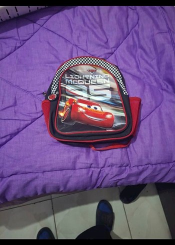 Kırmızı Renkli Çocuk Okul Çantası