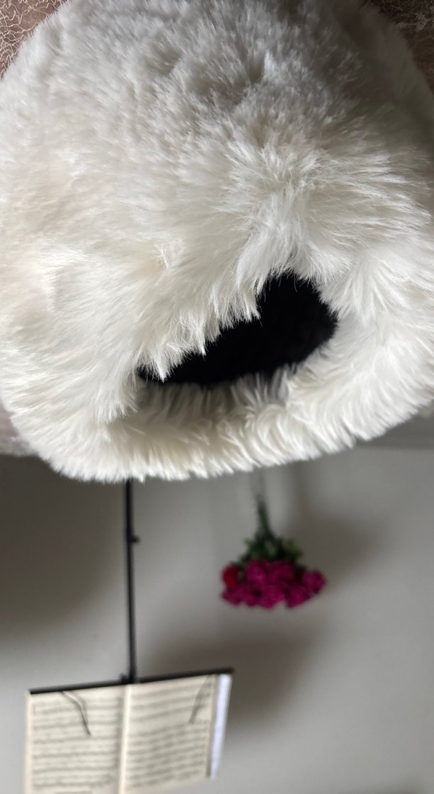 Bej Kadın Bohem Kürklü Kafkas Kalpağı - Görsel 2