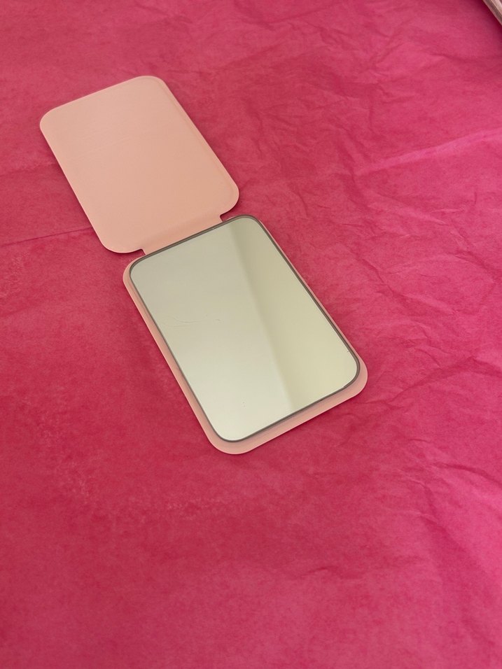 Pembe Katlanır Ayna - Görsel 2