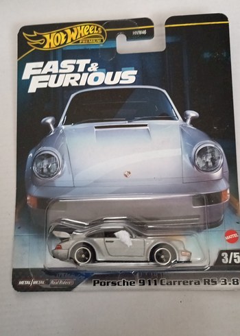 Hot Wheels Gri Porsche 911 Carrera RS Model Araba