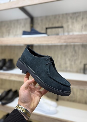 Gri Süet Erkek Günlük Ayakkabı - Görsel 3