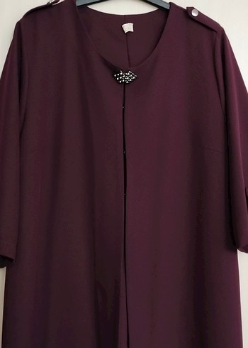 50 Beden bordo Renk geniş beden Uzun tunik