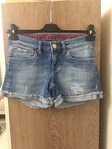 Mini jean şort
