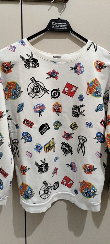 Defacto Lisanslı sweatshirt