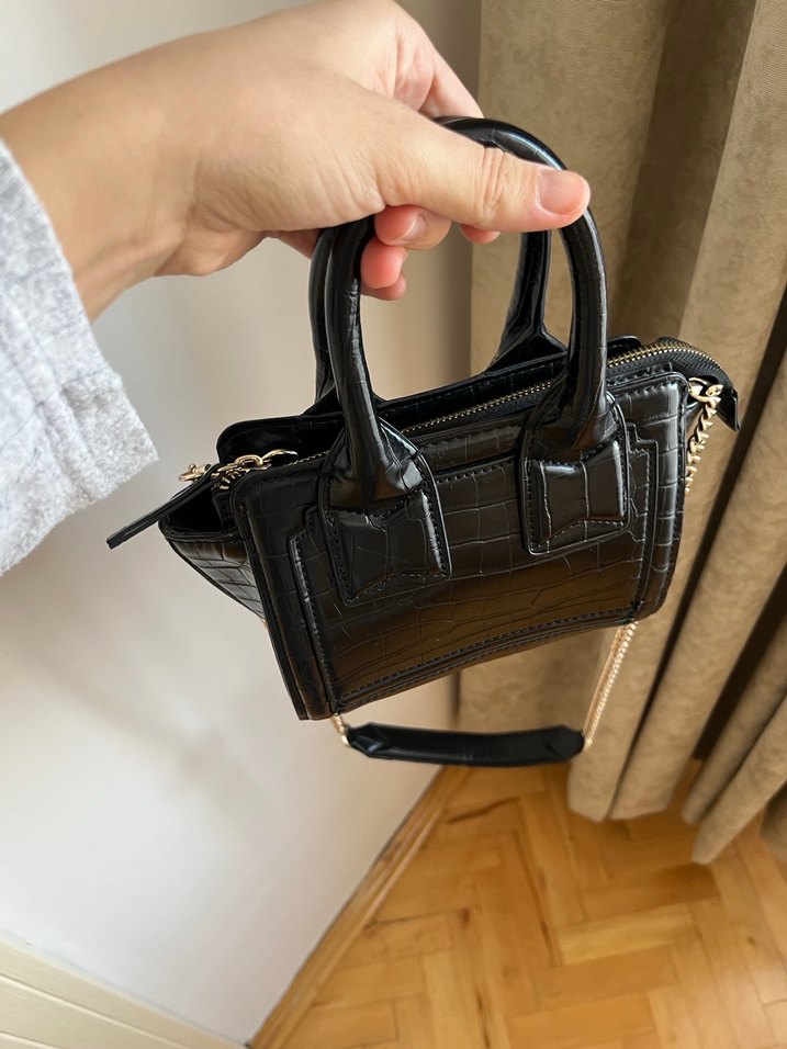 Zara askılı Tote çanta - Görsel 2