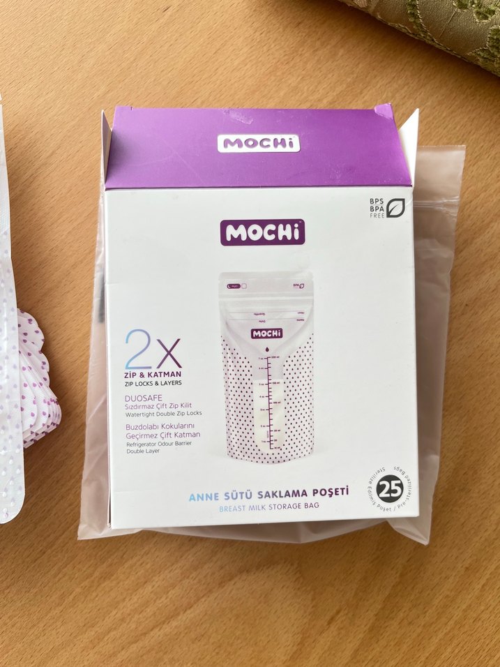 Mochi Anne Sütü Saklama Poşeti - Görsel 2