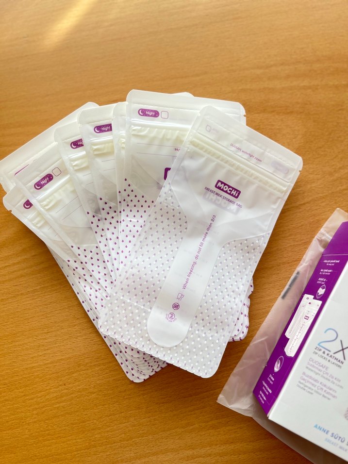 Mochi Anne Sütü Saklama Poşeti - Görsel 3