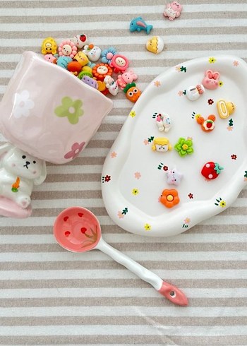 Pastel Renkli Kawaii Surpriz Kasik