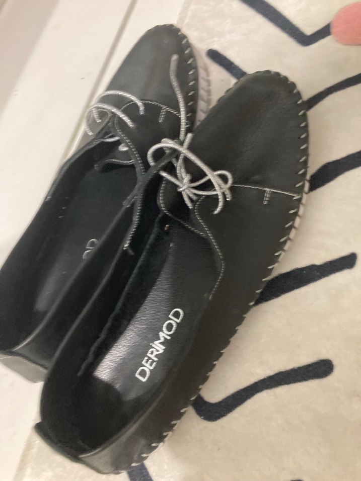 Siyah Kadın  Günlük Ayakkabı - Görsel 3