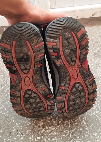 Siyah Bağcıklı unisex kışlık Spor Ayakkabı - Görsel 5