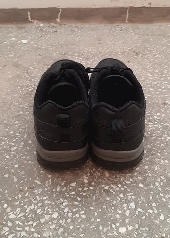 Siyah Bağcıklı unisex kışlık Spor Ayakkabı - Görsel 3