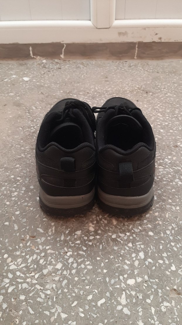 Siyah Bağcıklı unisex kışlık Spor Ayakkabı - Görsel 3