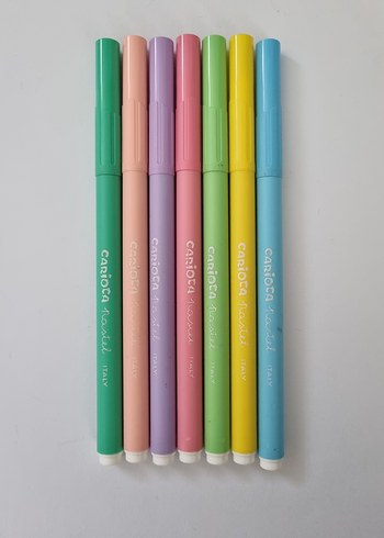 Carioca Pastel Renkli 7'lı Keçeli Kalem Seti