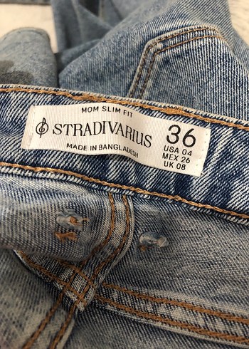 Yüksek bel dar düz kesim pantolon - Görsel 3