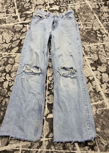 Zara yüksek bel pantolon - Görsel 5