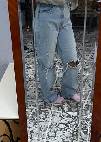 Zara yüksek bel pantolon - Görsel 3