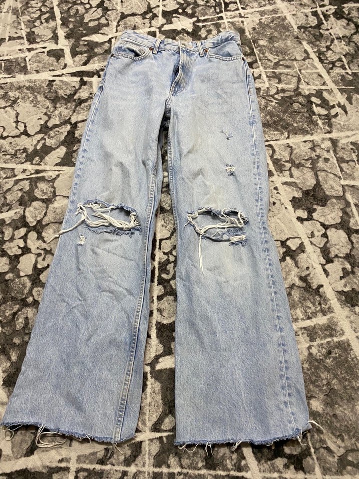 Zara yüksek bel pantolon - Görsel 5