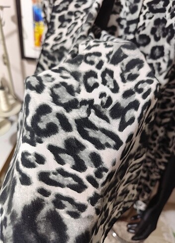 48 Beden Leopar ceket