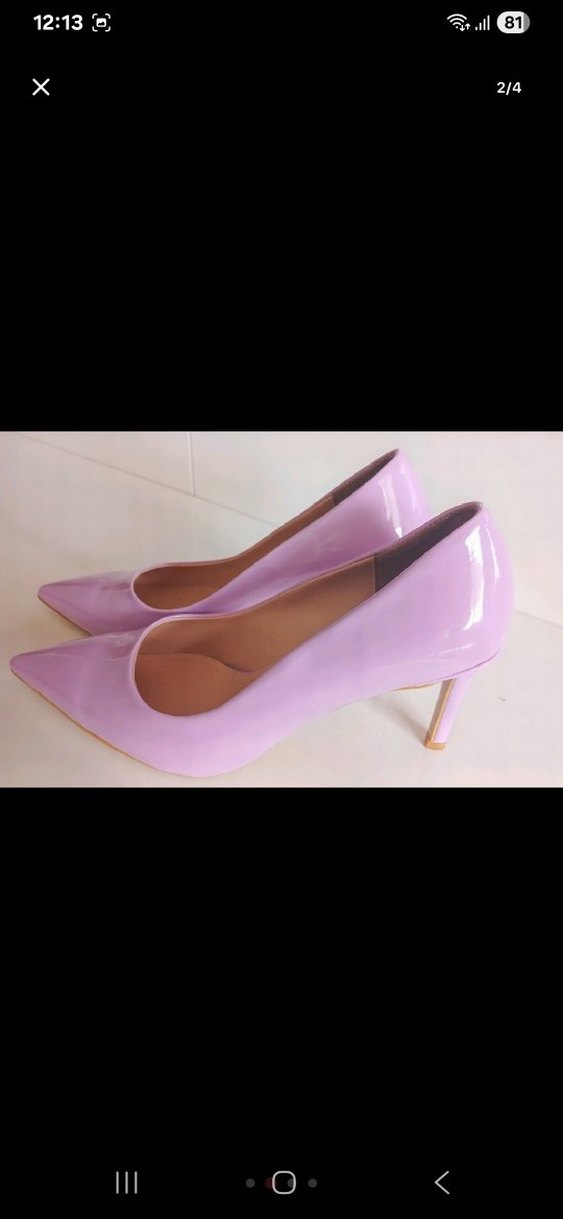 Pembe Stiletto Topuklu Kadın Ayakkabı - Görsel 2