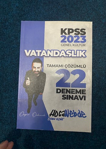 Vatandaşlık deneme soru kitap