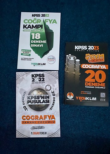  Beden KPSS Coğrafya Deneme Tamamı Çözümlü
