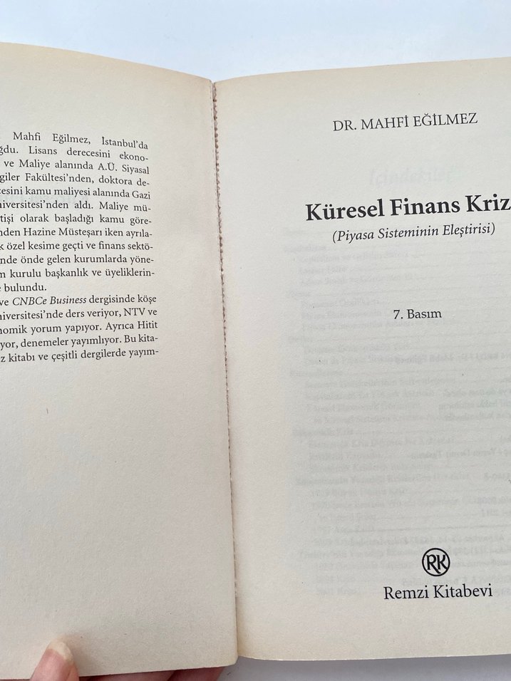 Küresel Finans Krizi - Dr. Mahfi Eğilmez - Görsel 3